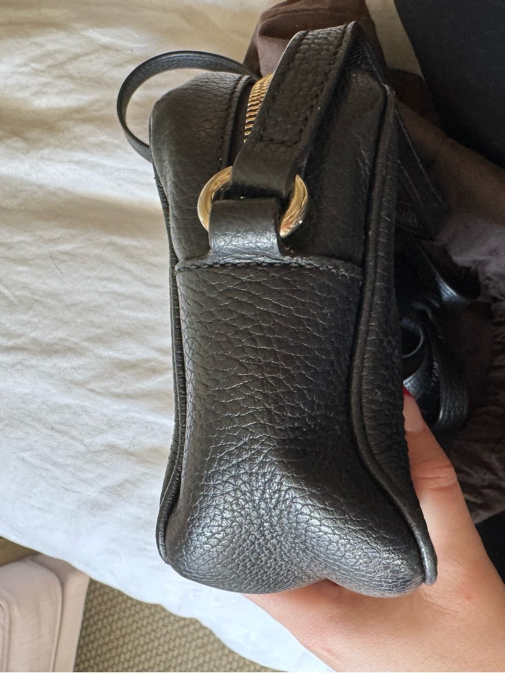 Gucci Black Soho Disco Crossbody Bag - Picture 4 of 8